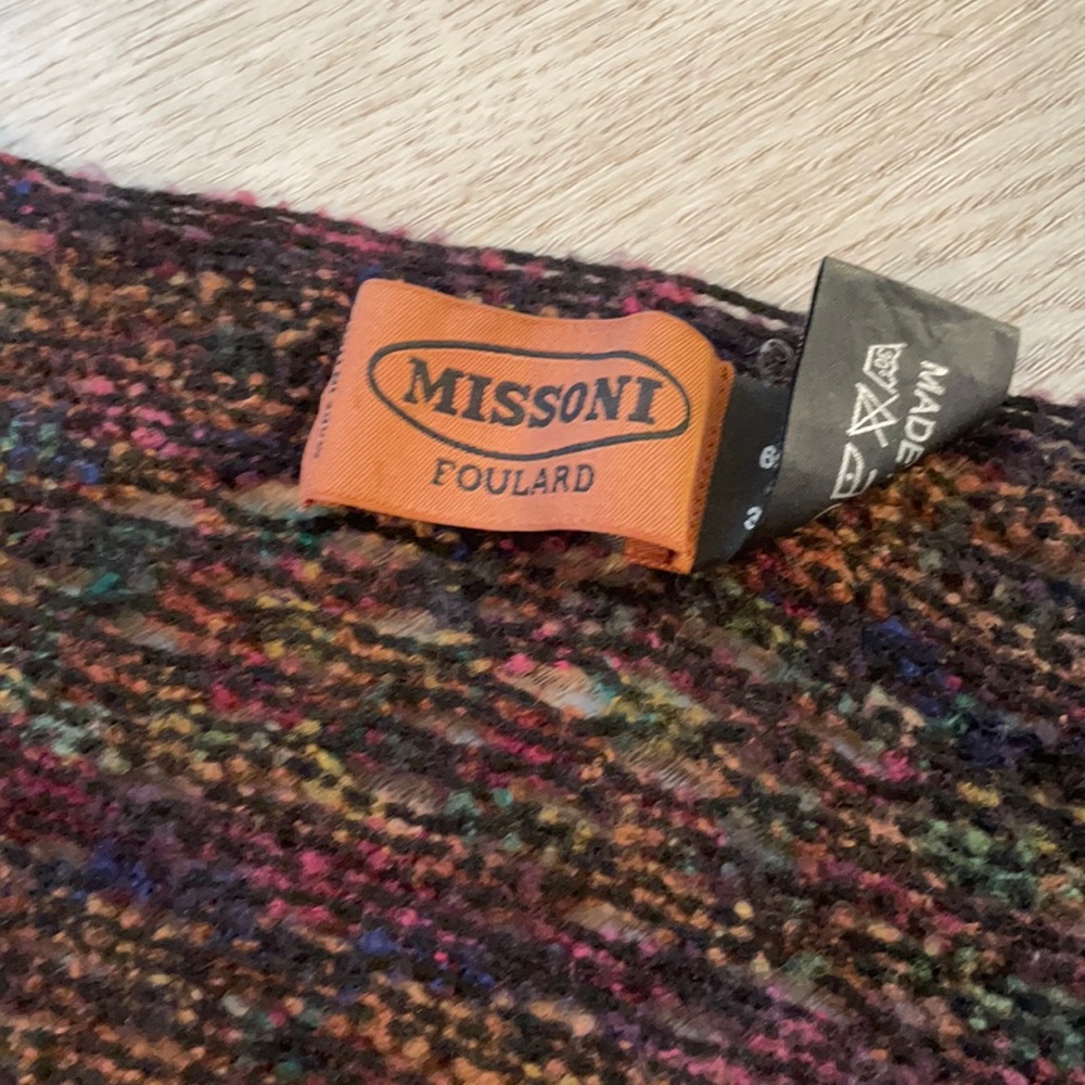 Authentic Missoni scarf